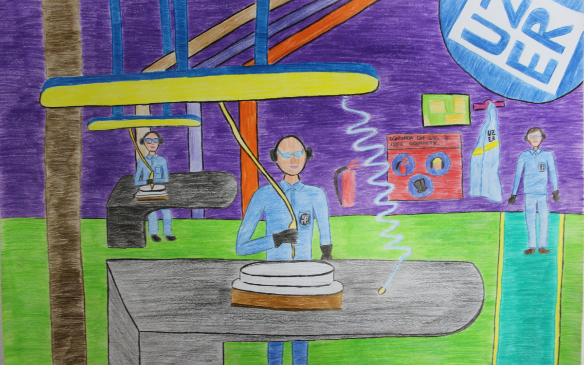 Painting Contest among Uzer Makina Children Painting Contest among Uzer Makina Children